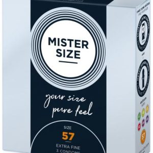 MISTER.SIZE 57 mm Condooms 3 stuks