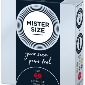 MISTER.SIZE 60 mm Condooms 3 stuks