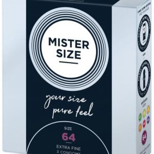 MISTER.SIZE 64 mm Condooms 3 stuks